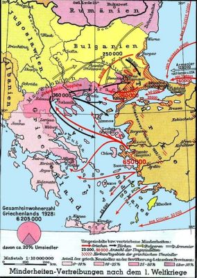  トルコ・ギリシャ戦争における「小アジアのカタストロフ」: 帝国の崩壊と新しい国の誕生